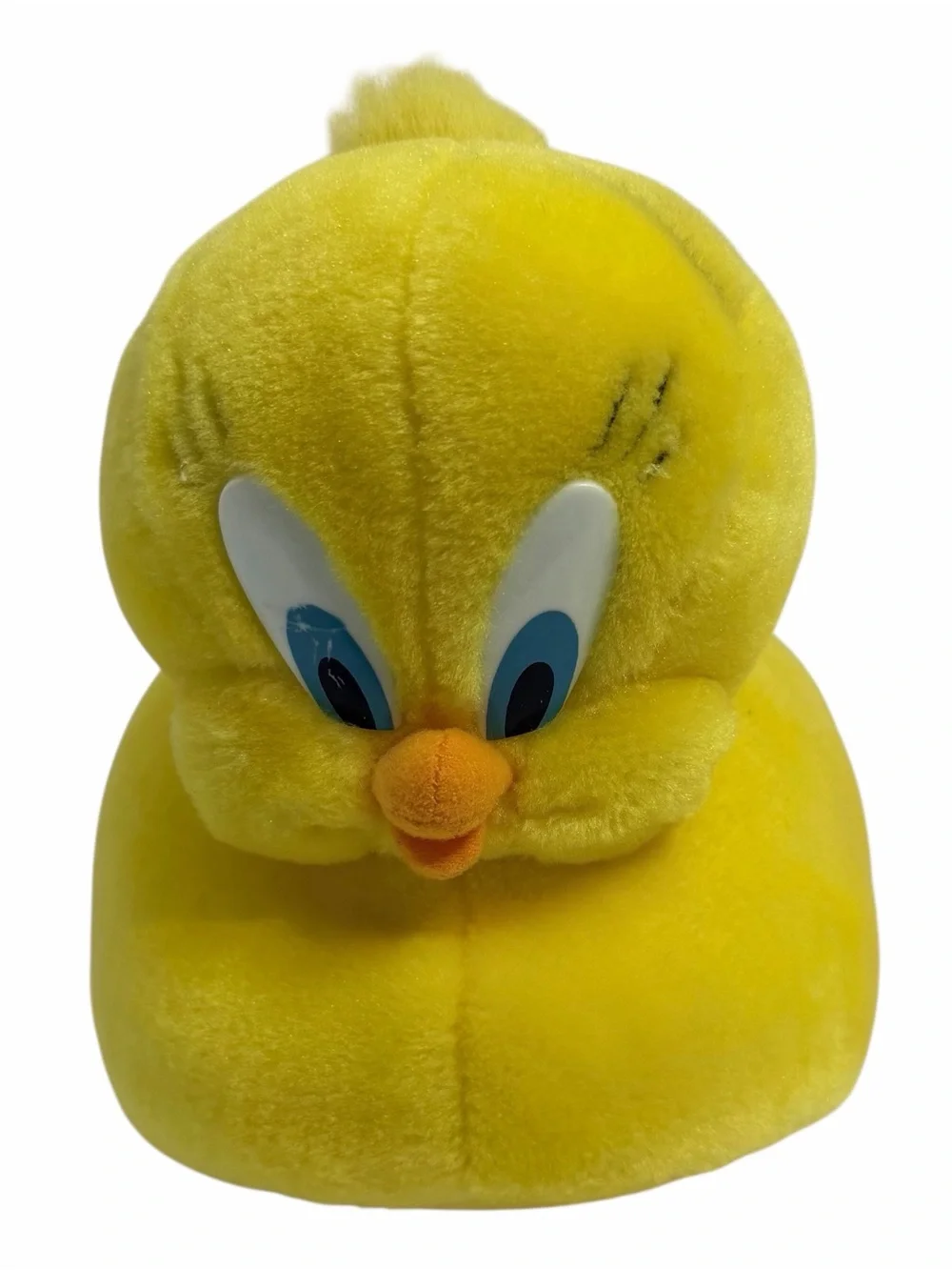 Tweety Bird Plush Slippers Youth Size Large Fits 8-10 Looney Tunes Vintage 2000s